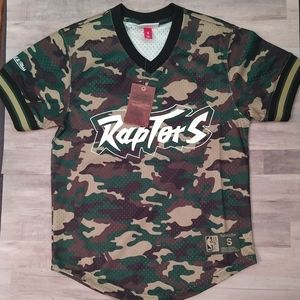 Toronto Raptors Mitchell and Ness Cameo Mesh Shirt